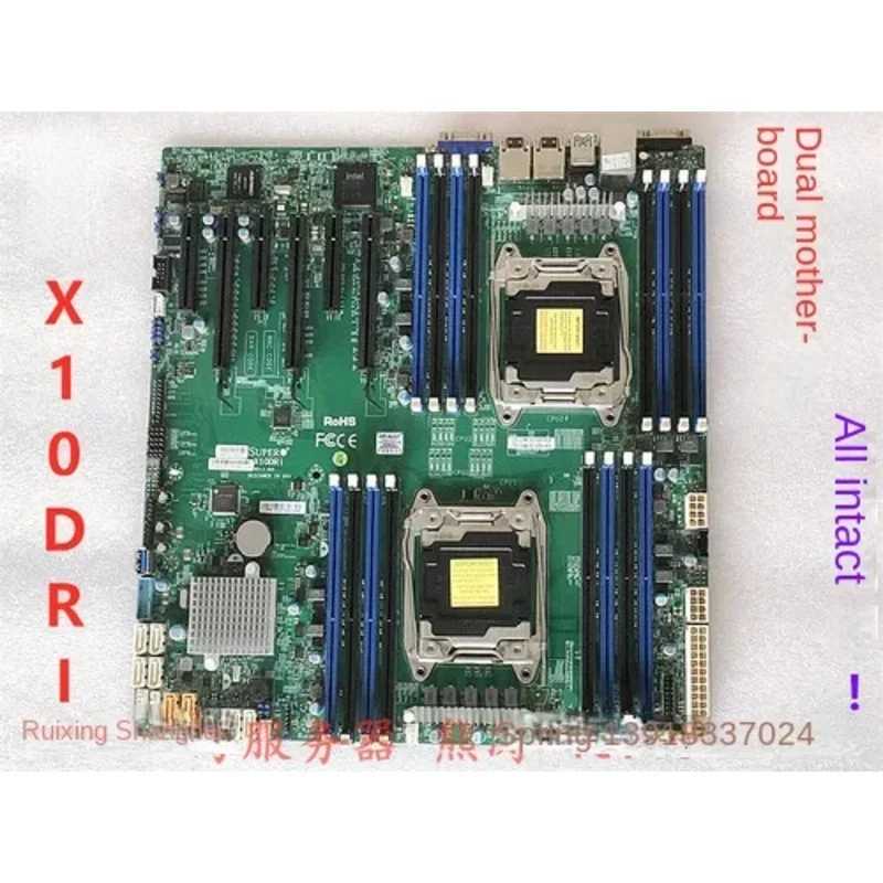 X10DRI X10DAI X10DRL-I X10DRH-I Dual X99 Motherboard, M2 X11DPi NT