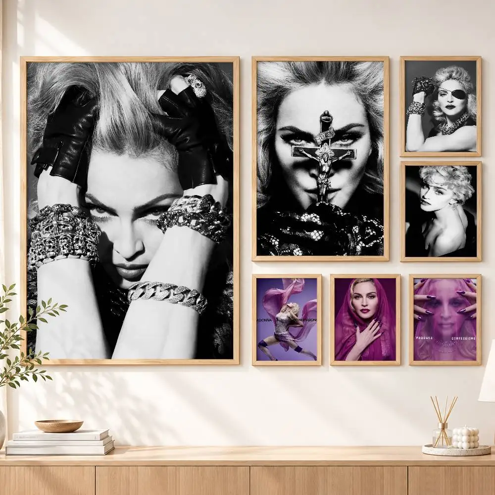 Y2K M-Madonna C-Confessions II Customizable HD Self Adhesive Waterproof Wall Art Poster