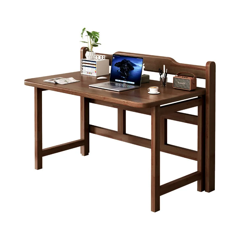 Składane biurko z litego drewna Biurko dla dorosłych Stół warsztatowy Sypialnia Dom Balkon Stół do pisania Mały stolik do herbaty