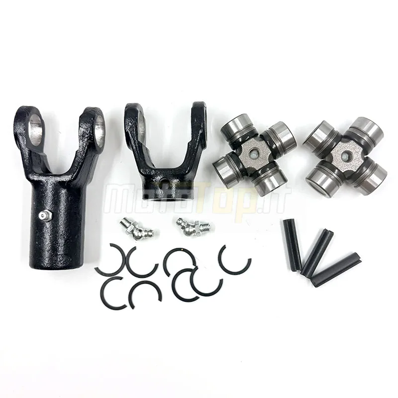 Front Prop Shaft Yoke & U-Joint (2 Side) for Polaris Ranger 500 1999-2019 ATV Quad Parts 3260133 2203704 3260131 2203698 1590483