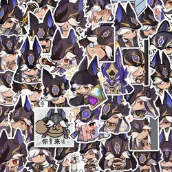 Sunsyea Genshin Impact Merch Fans Collection Character Stickers 50 Pieces Cyno