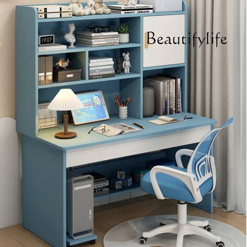 

E Children Executive Office Desk Modern Bookshelf White Standing Office Desk Height Bedroom Escritorios De Computadora Furniture