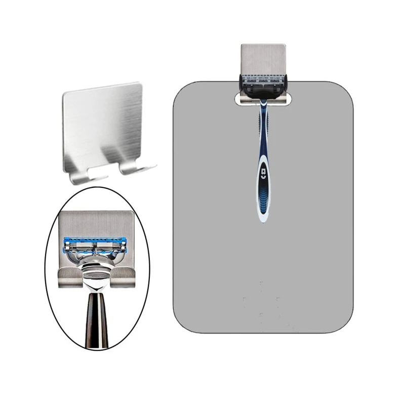 Phòng Tắm Vòi Sen Sương Mù Miễn Phí Không Có Sương Mù Gương Tắm Nhà Vệ Sinh Trang Điểm Máy Cạo Râu Gương Dropshipping