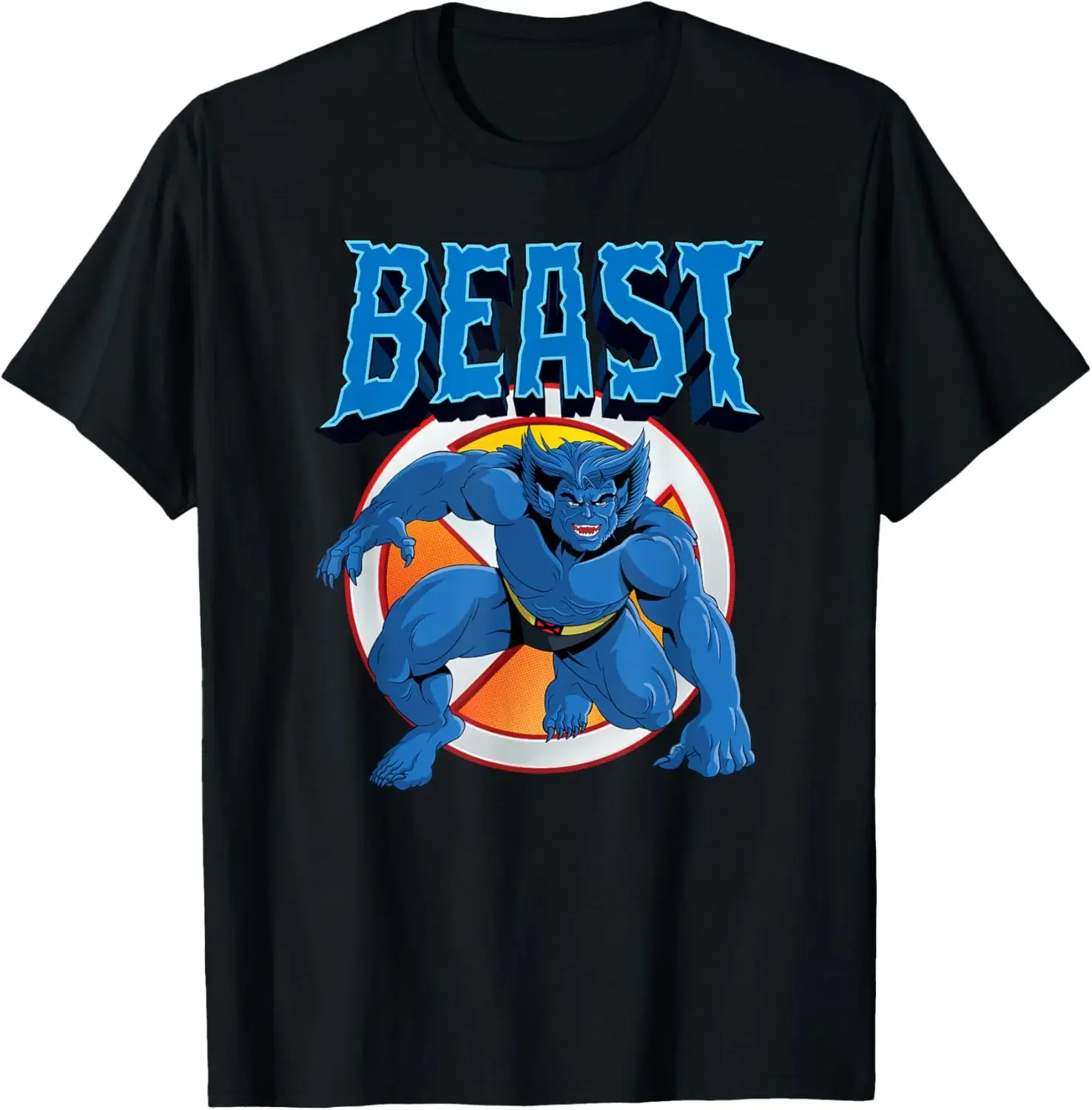 

Marvel X-Men Beast Retro 90s T-Shirt