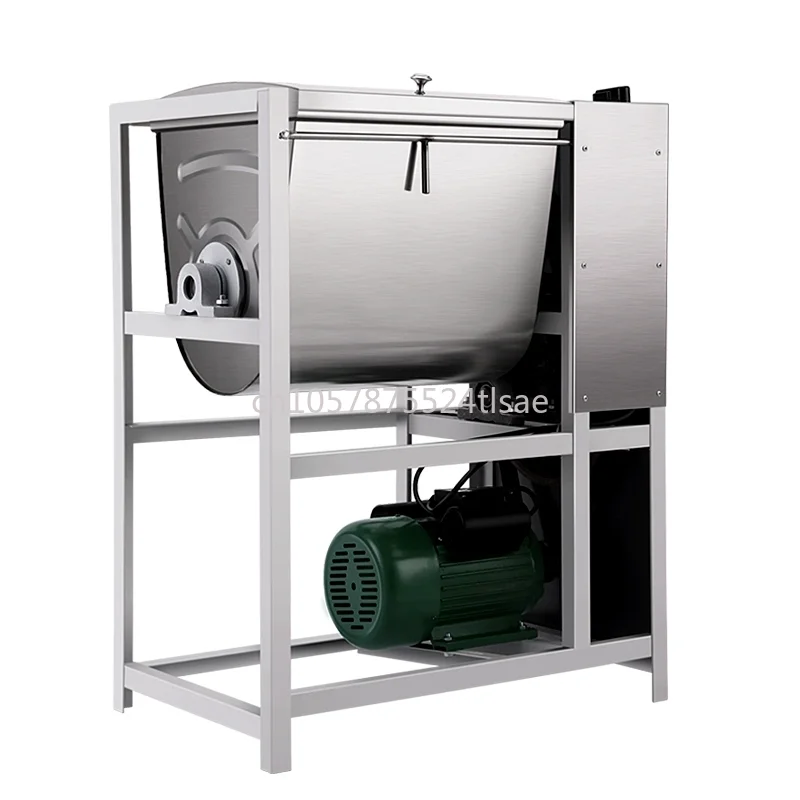 التجارية 15/25 كجم خلاط دقيق جديد أوتوماتيكي بالكامل من الفولاذ المقاوم للصدأ #4