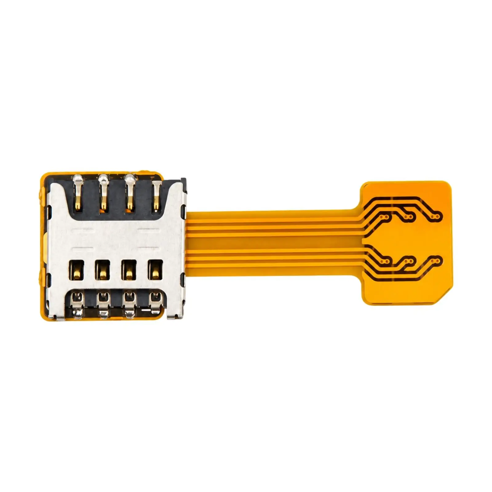 Subscriber Identification Module Adapter with Gold Contacts for Mobile Device Modification External Access Tool