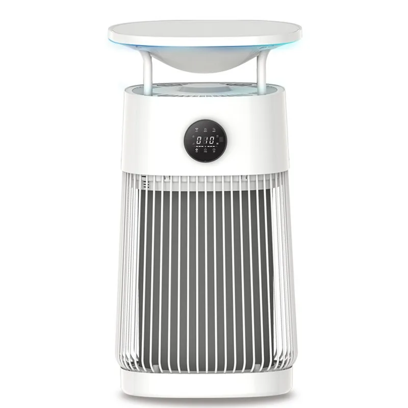 Air purifier sucks cat hair, floats hair, deodorizes, removes odor, removes allergens, sterilizes and disinfects