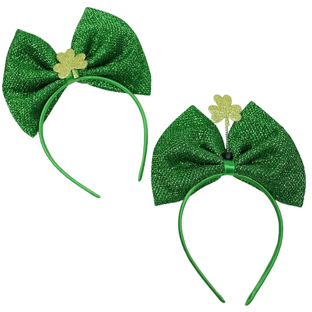

2 PCS Irish Headband Girls Hair Accessories Cloth Kids Headbands
