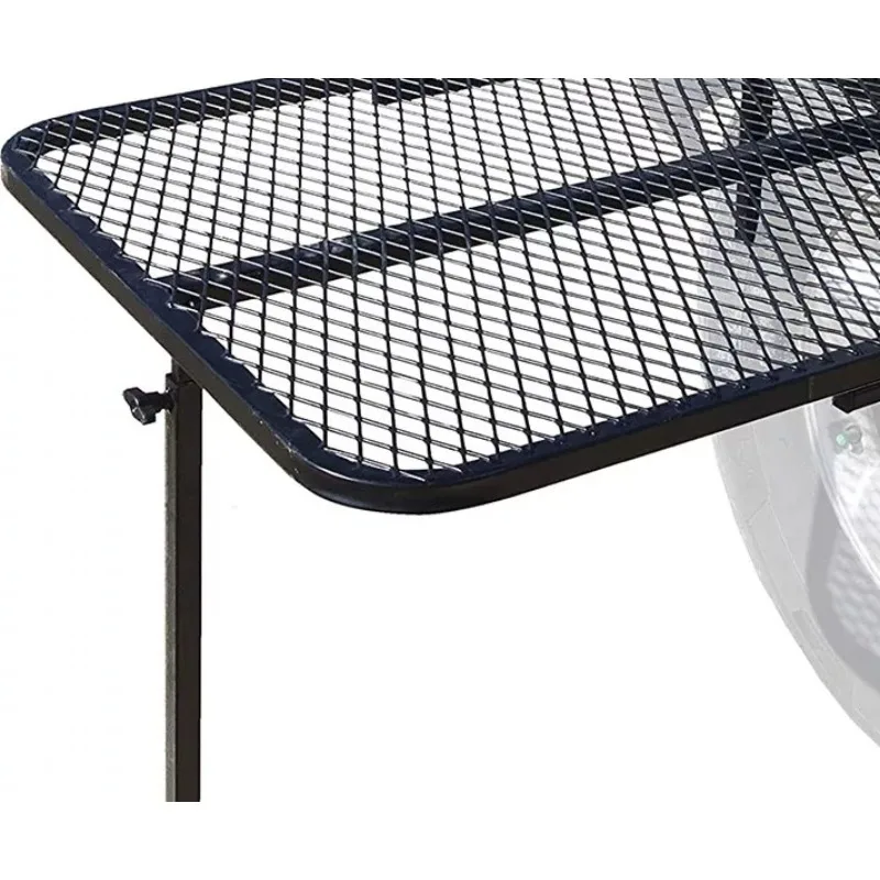 Portable Folding Outdoor Travel Vehicle Wheel Tables Board Camping Table RV Tire Desk Camping Table Alloy Steel Black Net