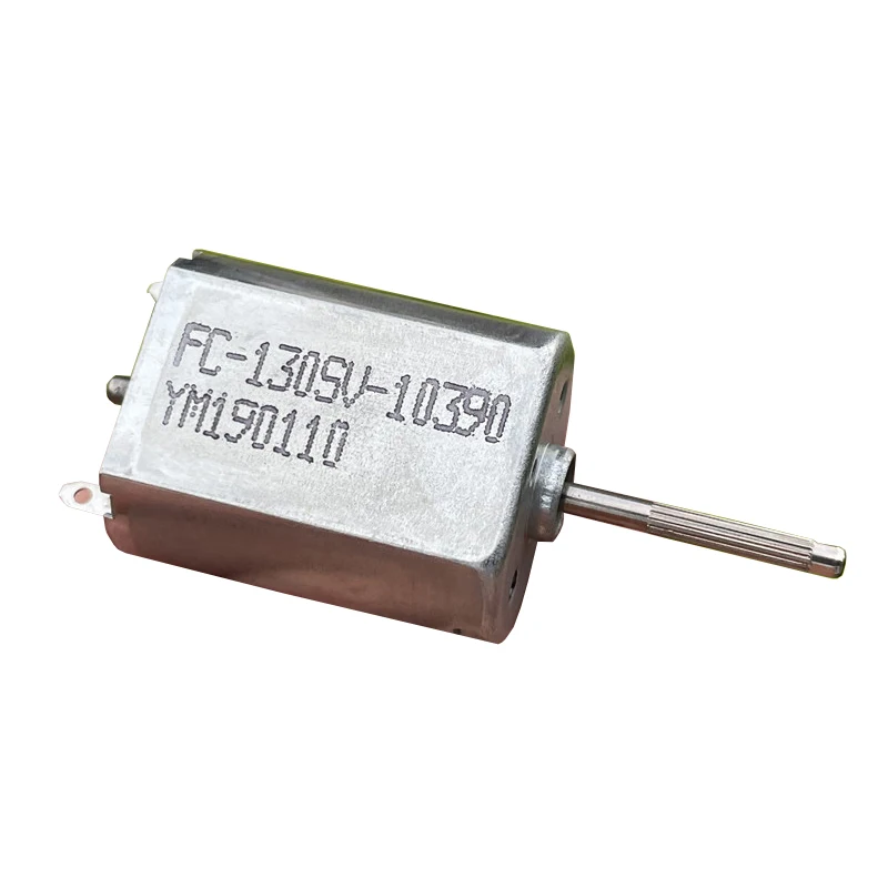 

FC-130SV-10390 FK-130SA Micro 130 DC Motor DC 5V-14.4V 10000RPM High Speed Carbon Brush 18mm Long Shaft DIY Hobby Toy Car Boat