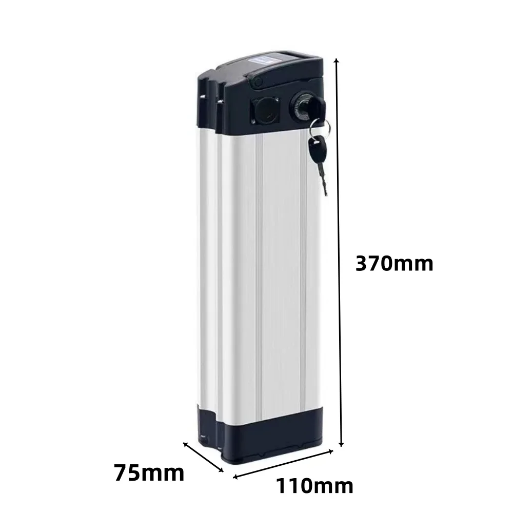 48v50ah Silver Fish Lithium Battery for Electric Bicycle, - e-bike Motor Battery, Suitable for 250W300W500W800W1000W Motor