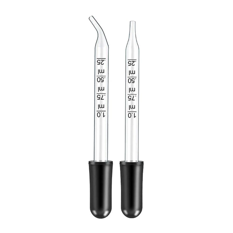 Glass Liquid Droppers 1 Essential Oil Dropper Pipette Glass Stain Dropper for Essential Oil Makeup Art Liquid Plant 594A