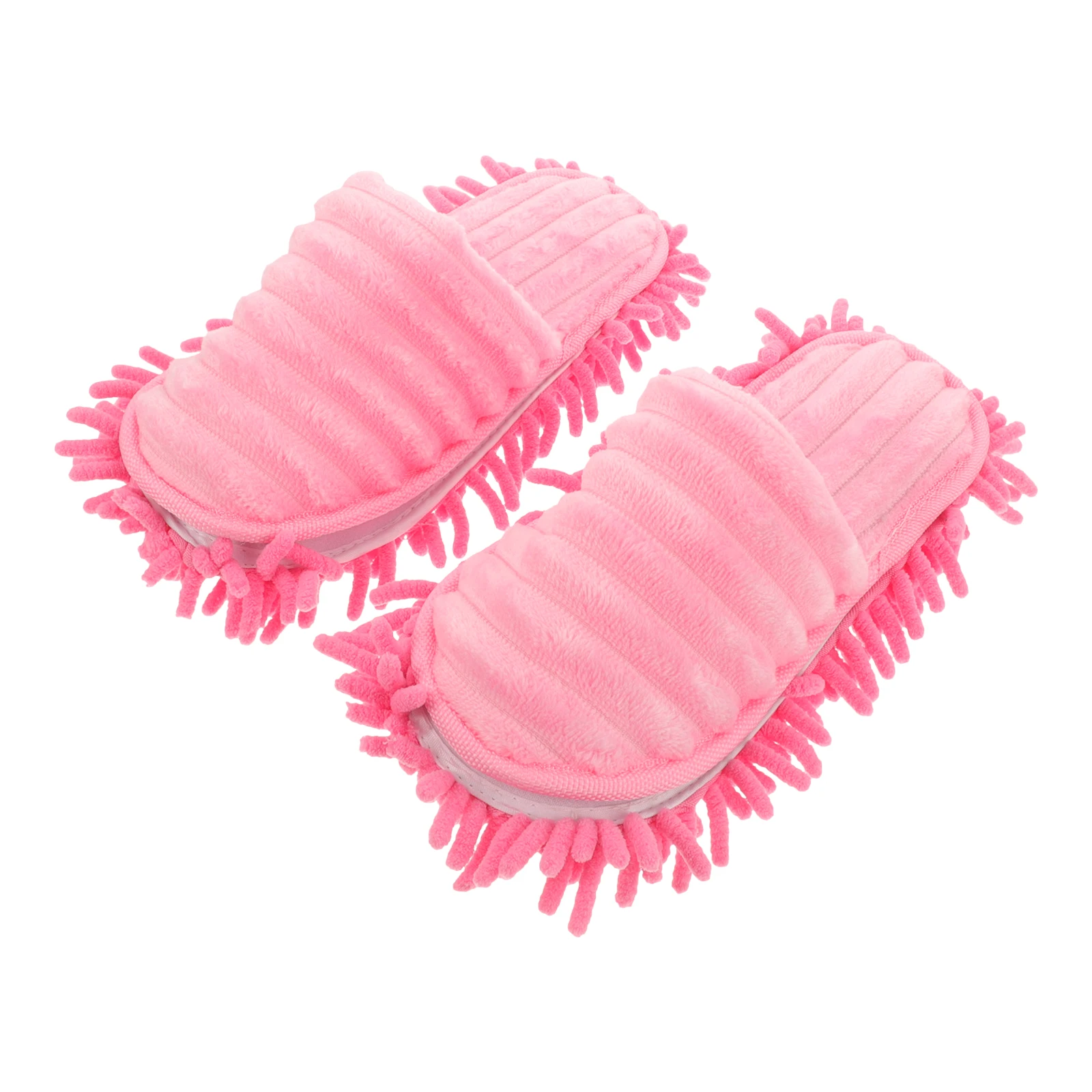 

Lazy Mopping Slippers Microfiber Bottom Picks Dirt Dust Hair Detachable Soles Easy Clean Universal Home Floor Mop