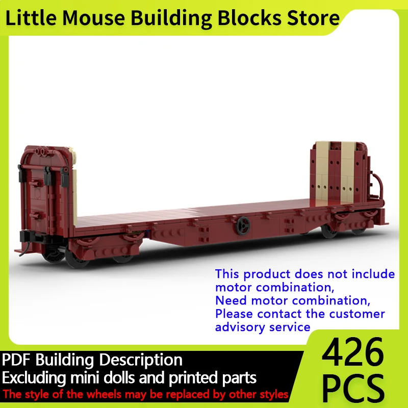 

City Car Model MOC Building Bricks QAB Bulkhead Flatwagon Modular Technology Gifts Holiday Assemble Children Toys Suit