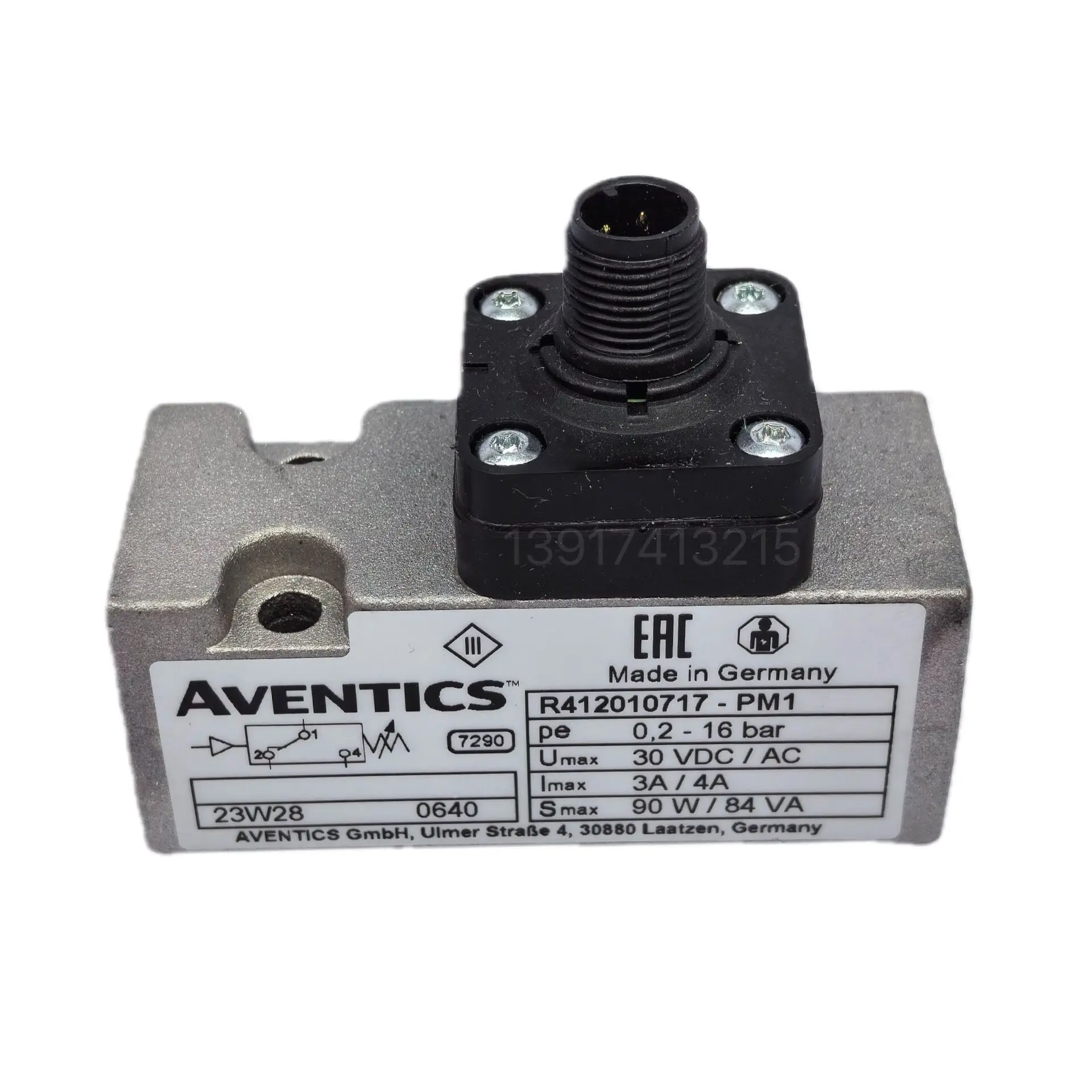 Spot New R412010717 Anwochi Pneumatic Components, Pressure Switch, Original Positive