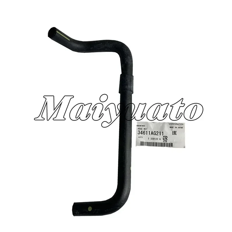 34611AG210 Hose selang kembali Power Steering asli baru untuk Subaru Outback Legacy Forester Impreza WRX 05-20