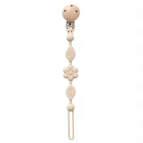 1pcs Baby Silicone Pacifier Chains, Flower  Anti Loss Adjustable Pacifier Holder For Newborn, Suitable For Baby Toy Products - Image 9