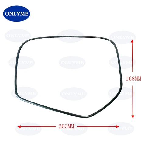 Imagen 2 del producto Cristal de espejo convexo calefactable para camioneta de coche para MITSUBISHI TRITON (2006-15) CHALLENGER (08-15) L200 (05-11)