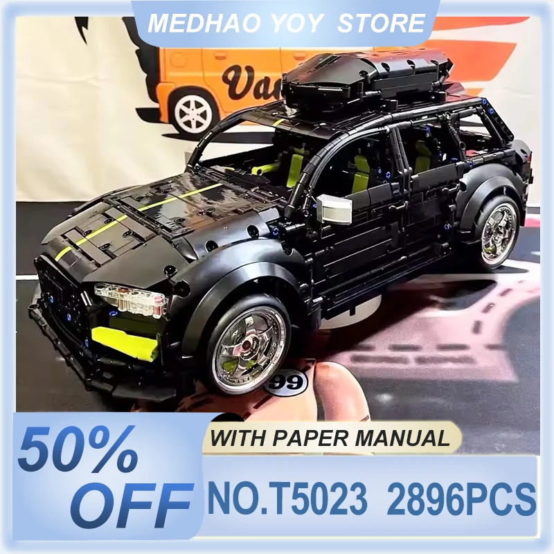 

TGL T5023 Technical RS6 Super Sports Vehicle 1:10 Model Station Wagon Series DIY Creative Toys Building Block Chrismas Gift Boys