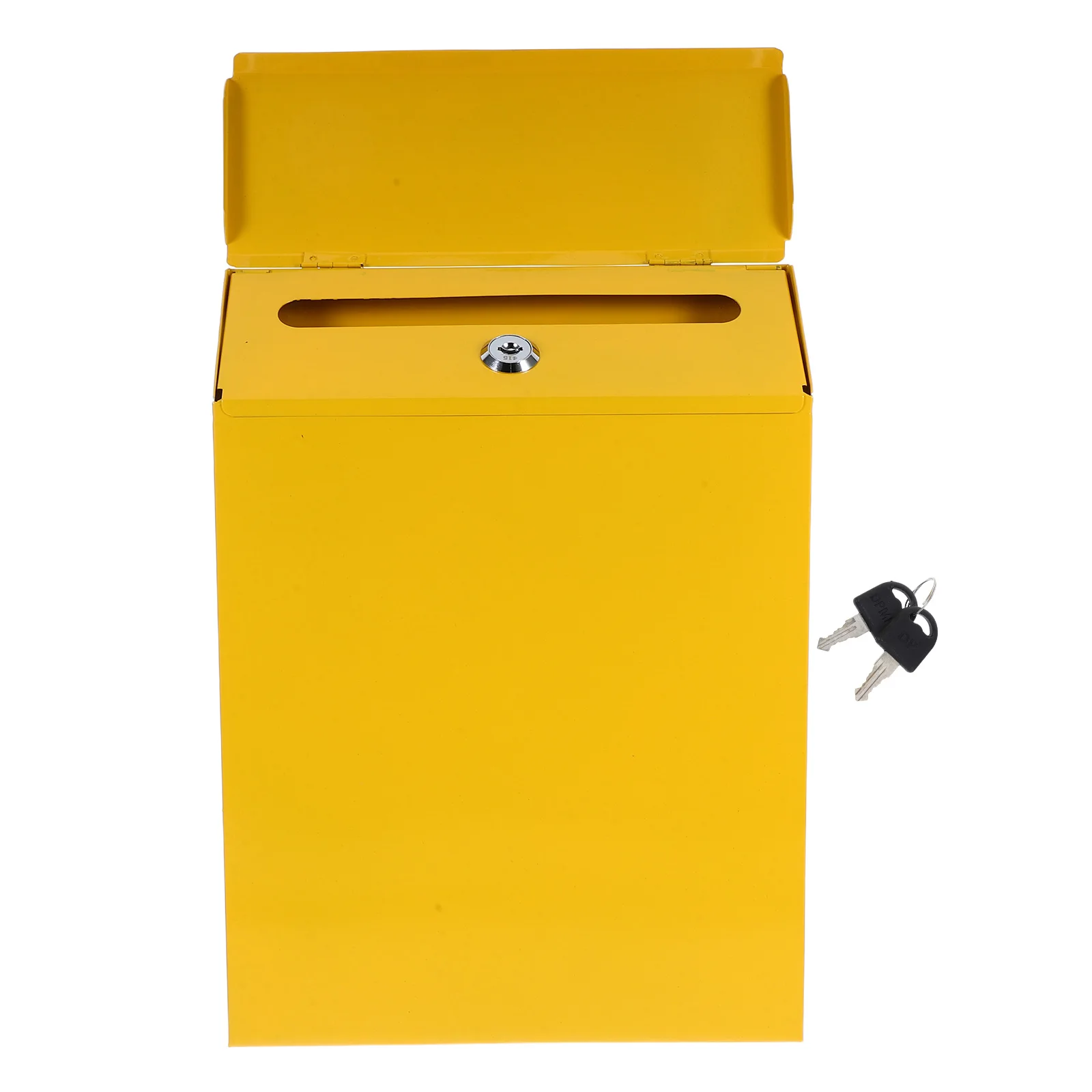 

1pc Iron Mailbox European Style Post For Home Decor Decorative Letter Storage Box Small Suggestion Box Iron Case