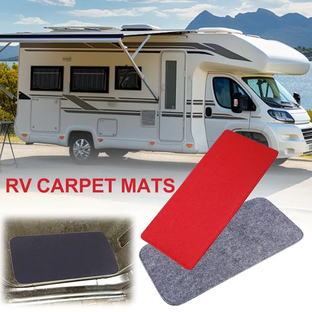 Rv Carpet Anti Slip Replacement Parts Rv Accessories For Outdoor Travel Camping Rv Driver's Door Polyester Fiber Pedal Pad G9n5