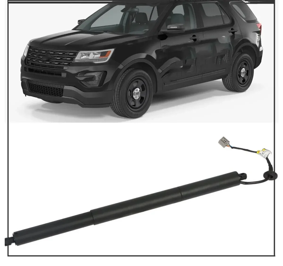

for 2011-2015 Ford Explorer new electric hatchback lift bracket a pair of electric tailgate gas pressure strutsOE:FB5378402A55BA