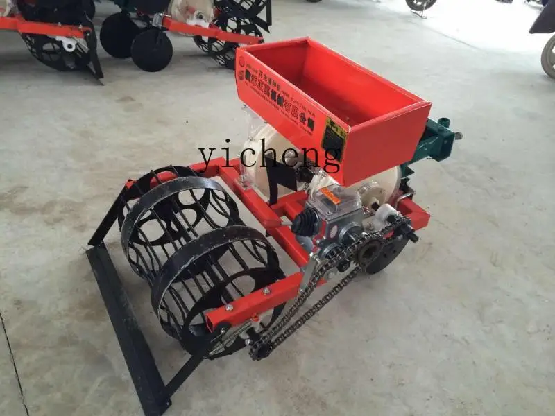 HYS tractor peanut seeding machine medicine coating machine ridge machine agricultural
