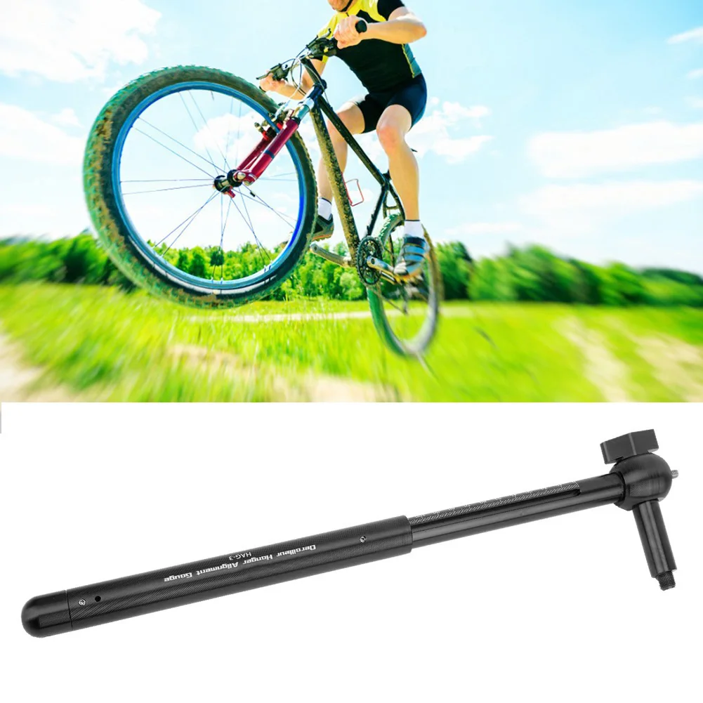 

ZK50 Bike Tail Hook Calibration Tools Derailleur Hanger Alignment Gauge for Mountain Bicycleblack