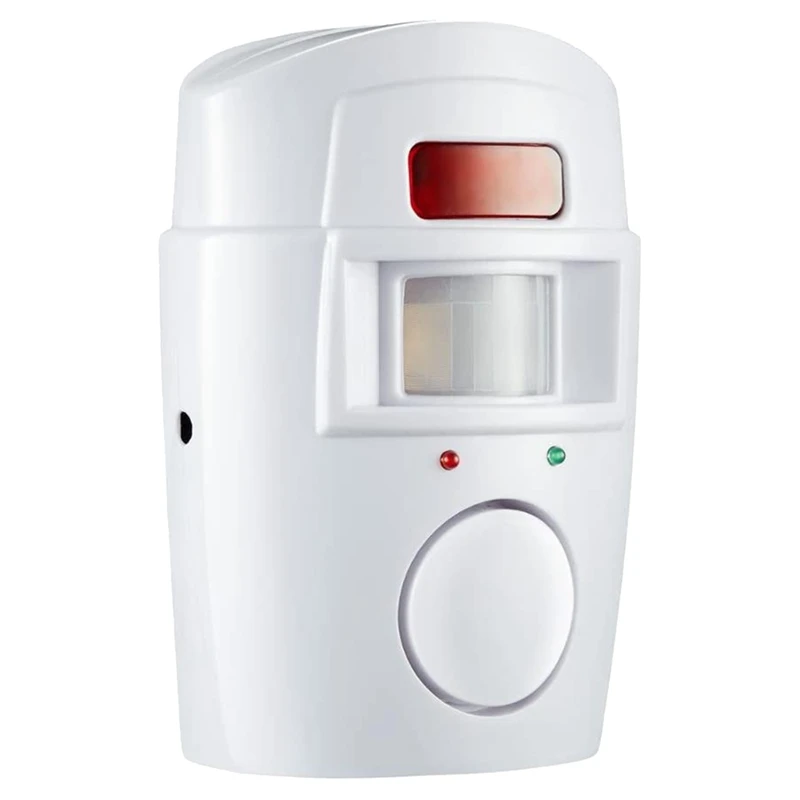 Infrared Motion Sensor Alarm - Burglar Alarm With 2 Remote Controls, Suitable For Home/Garages/Shops