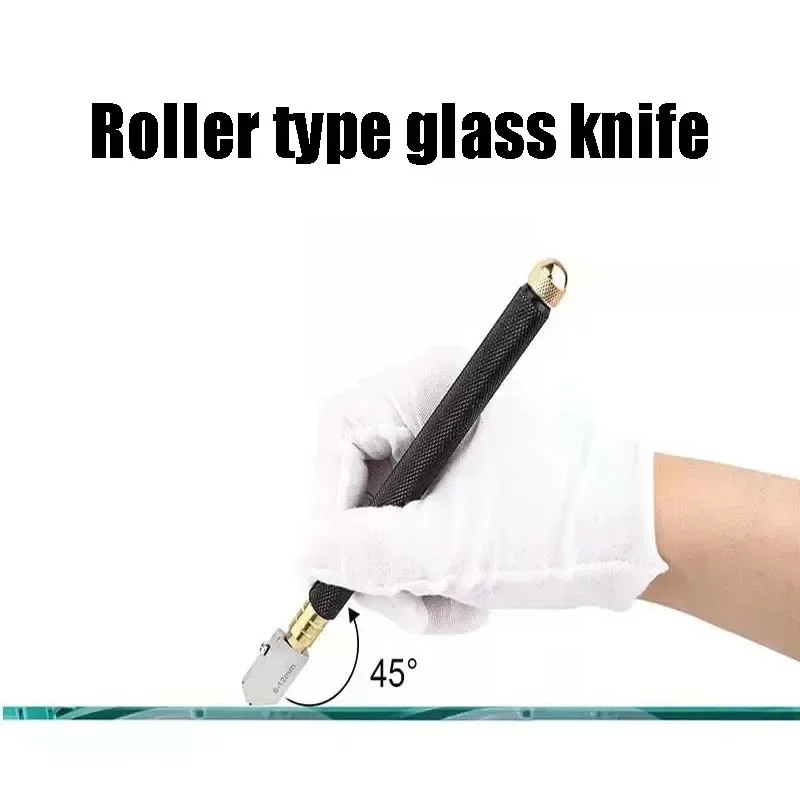 Diamond Glass Knife Special for Thick Glass Roller Type Household Multifunctional Ceramic Tile Cutting Knife Cutting Floor Tiles