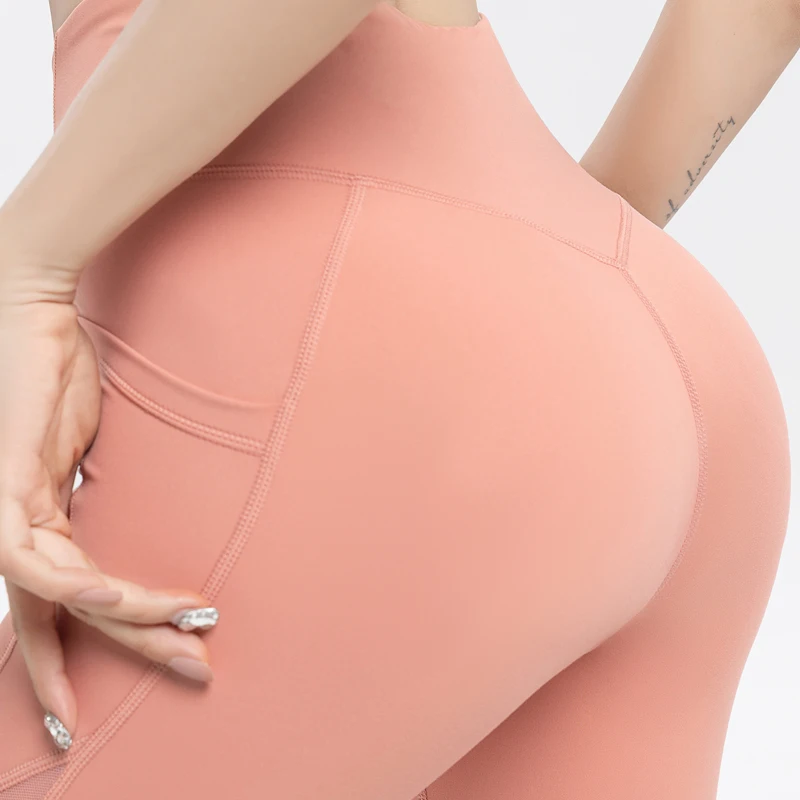 Yoga Trousers Gym Fitness Women Sports Leggings Sexy Tights Push Up Trousers Girl High Waist Seamless Running Sportswear Pants