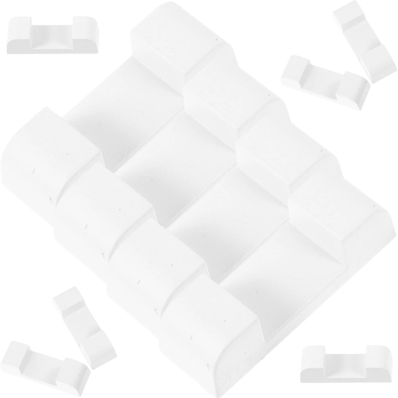 

10Pcs Lightweight Plastic Bases for Necklace Boxes Creative Jewelry Case Displays Frame Bases