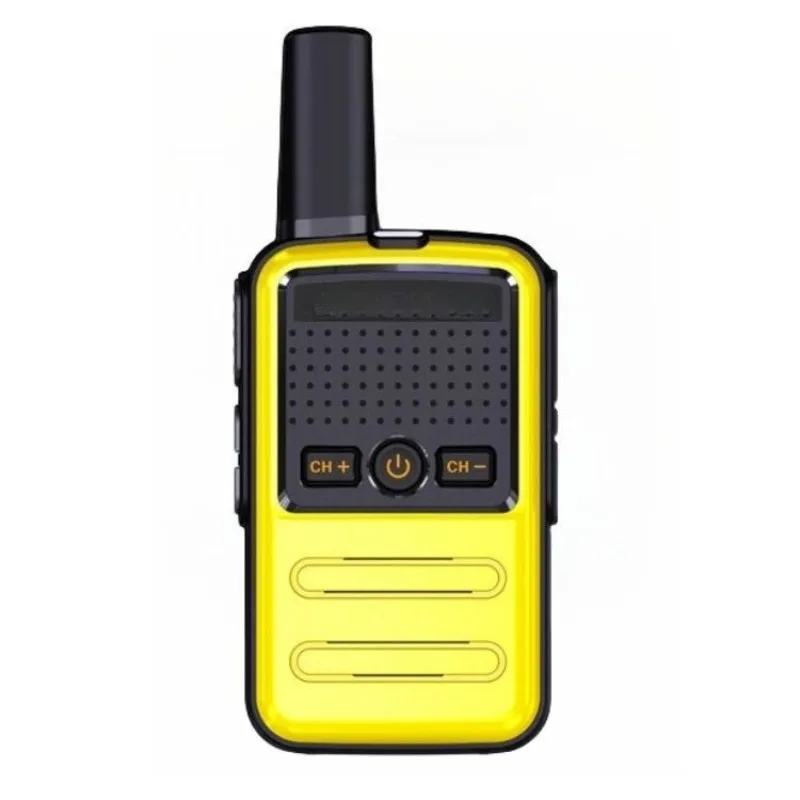 4 pezzi set colorato radio bidirezionale walkie talkie mini radio portatile portatile attrezzatura di comunicazione wireless per campeggio