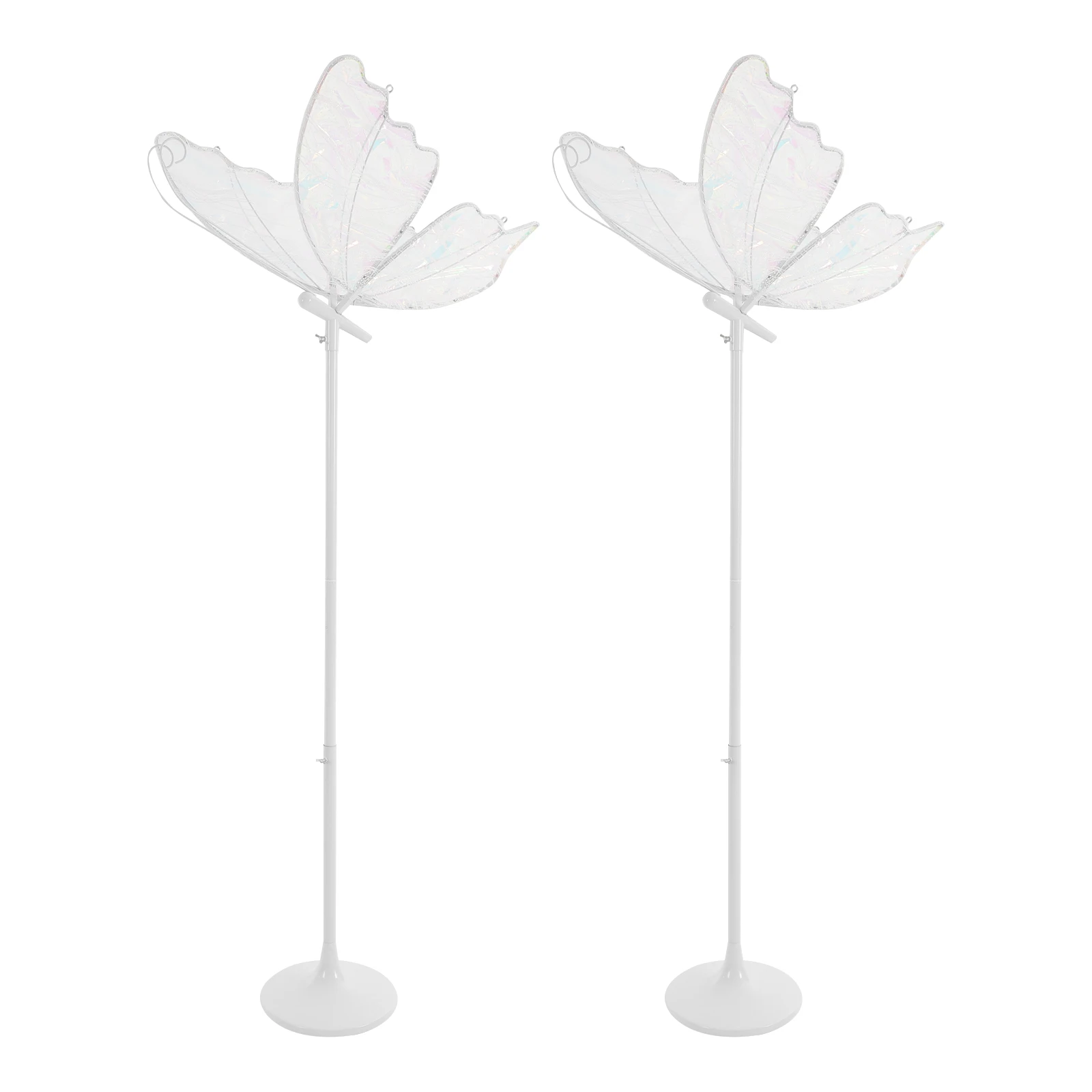 Butterfly Floor Lamp Wedding Colorful Butterfly Decoration Path Lights 60cm 2PCS LED Ambient Light