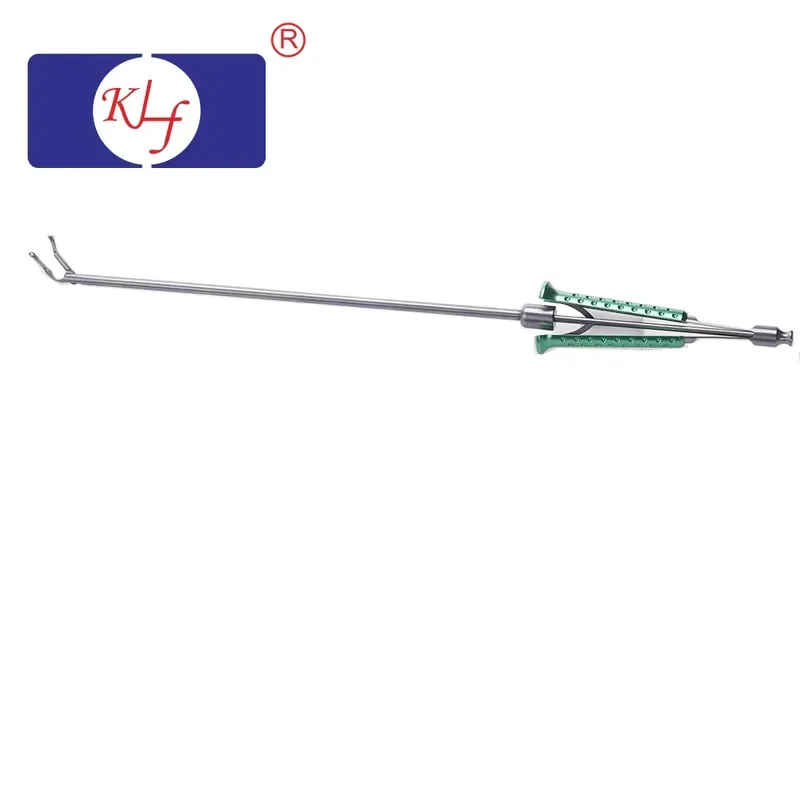 Manual Instrument Knot Pusher Forceps Thoracic Instrument for Medical Use