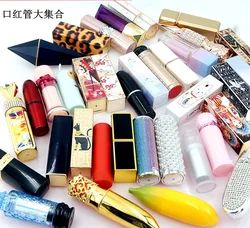 1Pcs 3ml Lip Balm Tube Container with Cap Empty Lipstick Bottle Lip gloss Tube Cosmetic Sample Container  Square Lipstick Tube