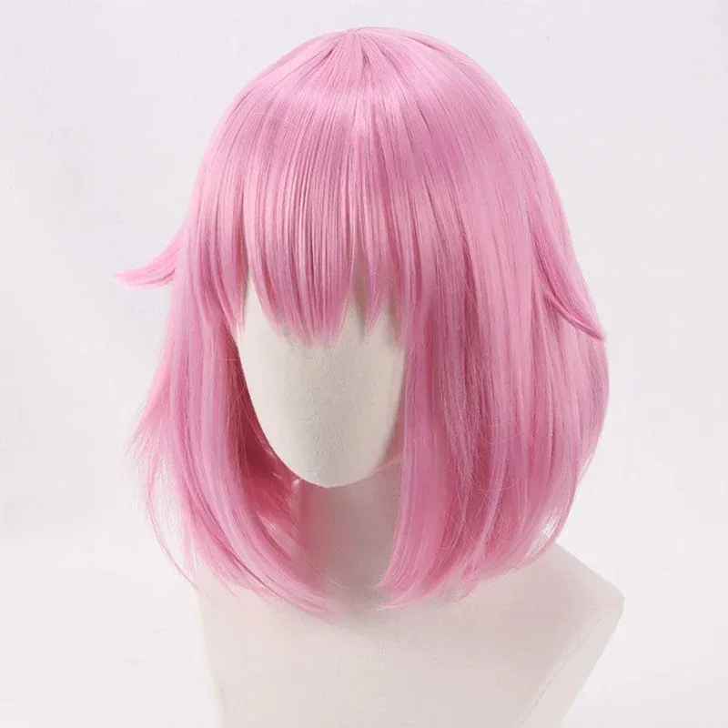 NewOtori 에뮤 여성 핑크 짧은 웨이브 가발 코스프레 애니메이션 펠루카 프로젝트 세카이 컬러풀 스테이지 원더랜드×쇼타임 UH20412025