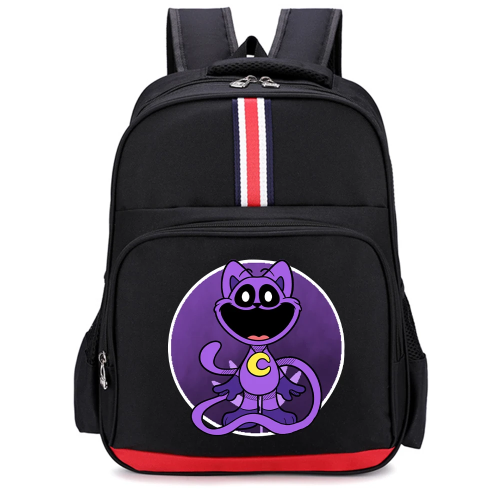 Smilings Critters Kindergarten Backpack Student Reduced Backpack Cute Anime Kids Backpack Schoolbag Boys Girls Birthday Gifts