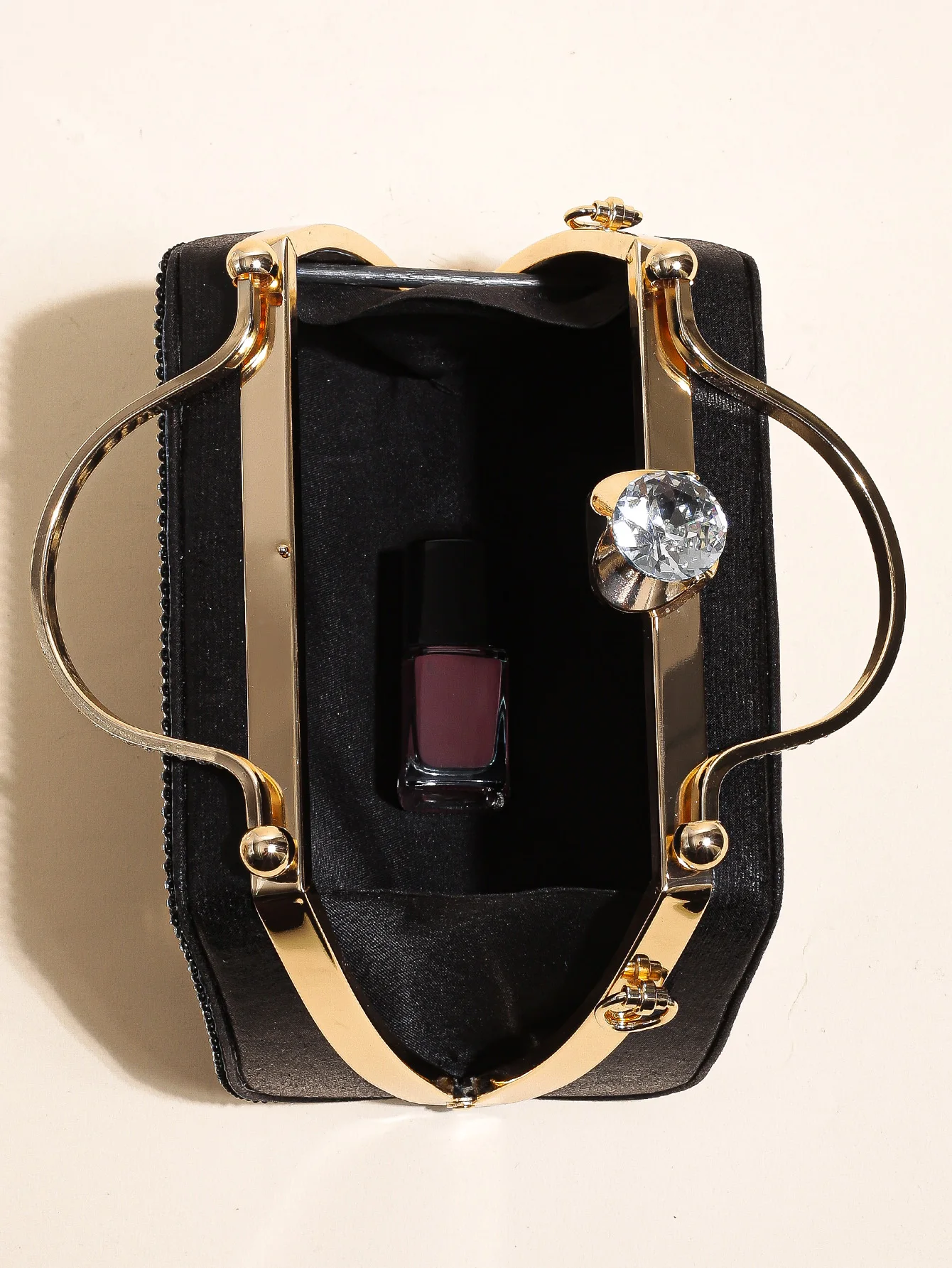 1 PC Glitter Women's Evening Bags Formal Party Clutches, Elegant Sparkling Crystal Clutch Purses Bride and Bridesmaid Handbag Fo