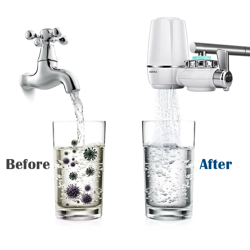 Kitchen faucet filter shower filter drinking water faucet water distiller to save water water barrier water purifier