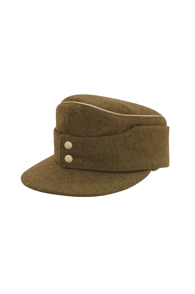 GHFC-028-GEN Elite General Brown Wool M43 Field Cap