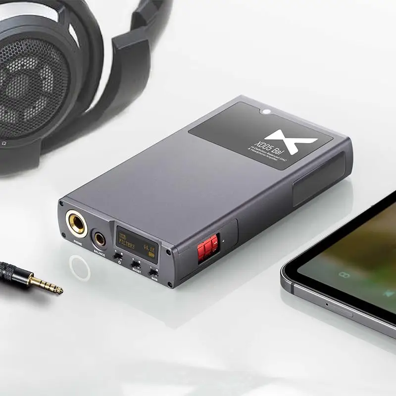 XDUOO XD05 Bal amplificador de auriculares decodificación portátil DAC equilibrado 32bit/768kHZ DSD512 amplificador de música Hifi