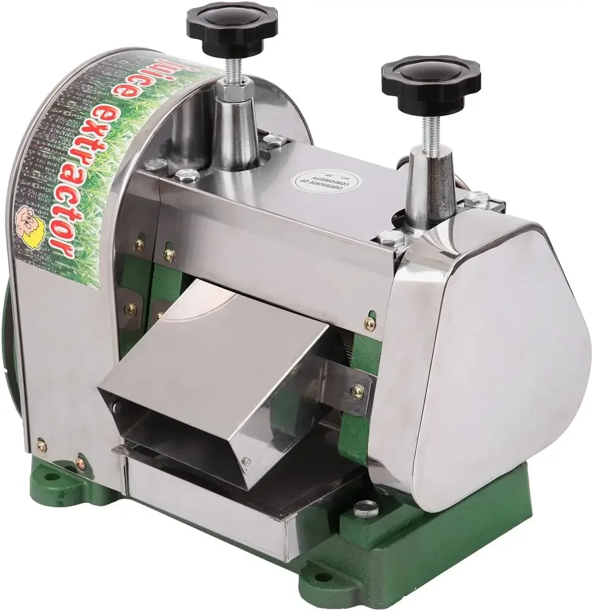 

BestsellerStainless Steel Sugarcane Juicer with 3 Rollers for 2 Diameter Cane and 110 lbs Output Capacity