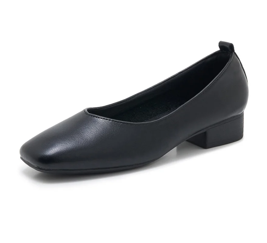 

2025 Spring and Autumn New Fashionable Button style Women's Comfortable Multi functional Flat bottomed Lightweight loafers