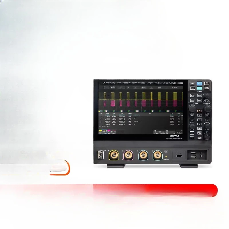 High definition oscilloscope, resolution