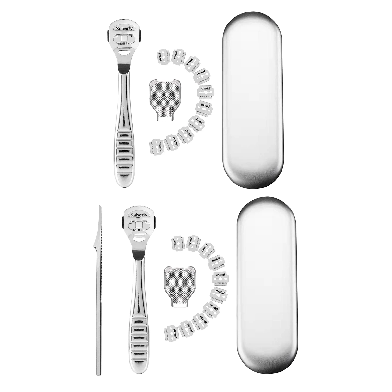 

Remover Portable Stainless Steel Foot Rasp Set for Solon Home Men