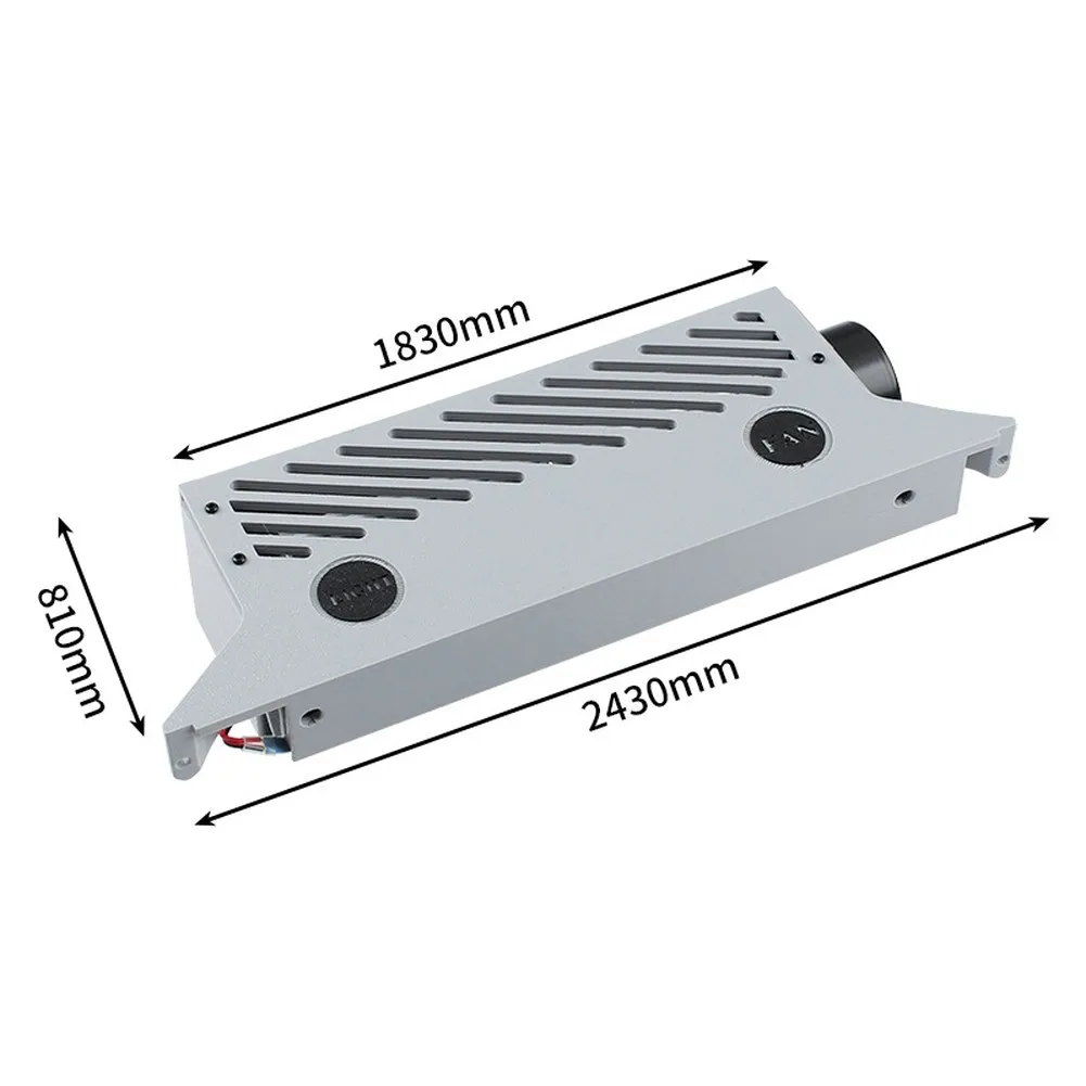 Crossflow Air Blower Cooler Printer Part LED Lighting System X-Axis Cooling Fan Optimized Flow Structure Wider Uniform Coverage