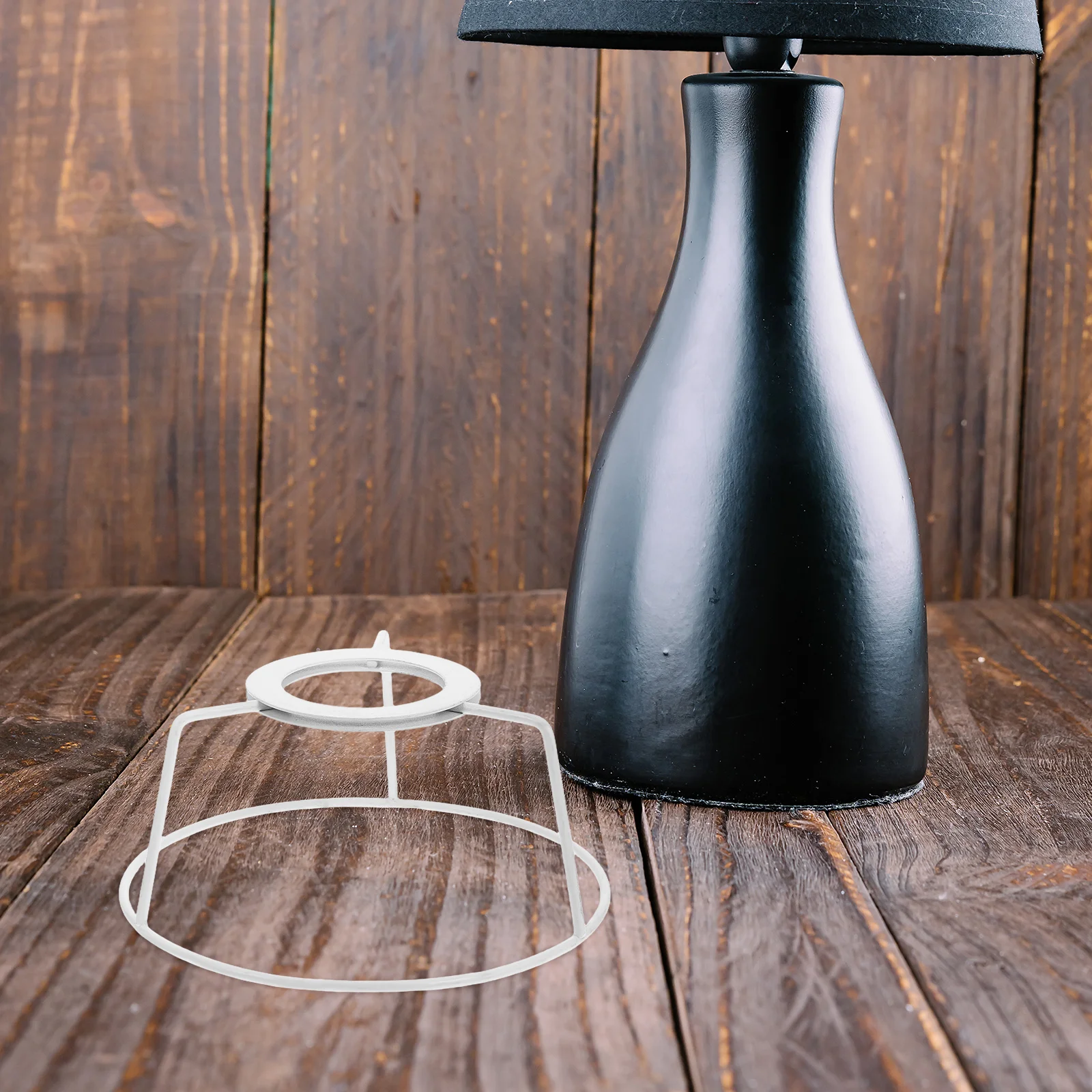 

2 шт. рамка абажура Diy железная проволока подставка детали аксессуары для настольного светильника подвесной потолочный вентилятор клетка осветительные комплекты