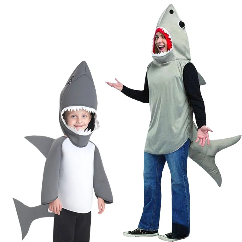 ชุดแฟนซีวันเด็ก ชุดสัตว์ทะเล ชุดแสดง รุ่น M ชุดคู่พ่อแม่ลูก ฤดูร้อน 2025