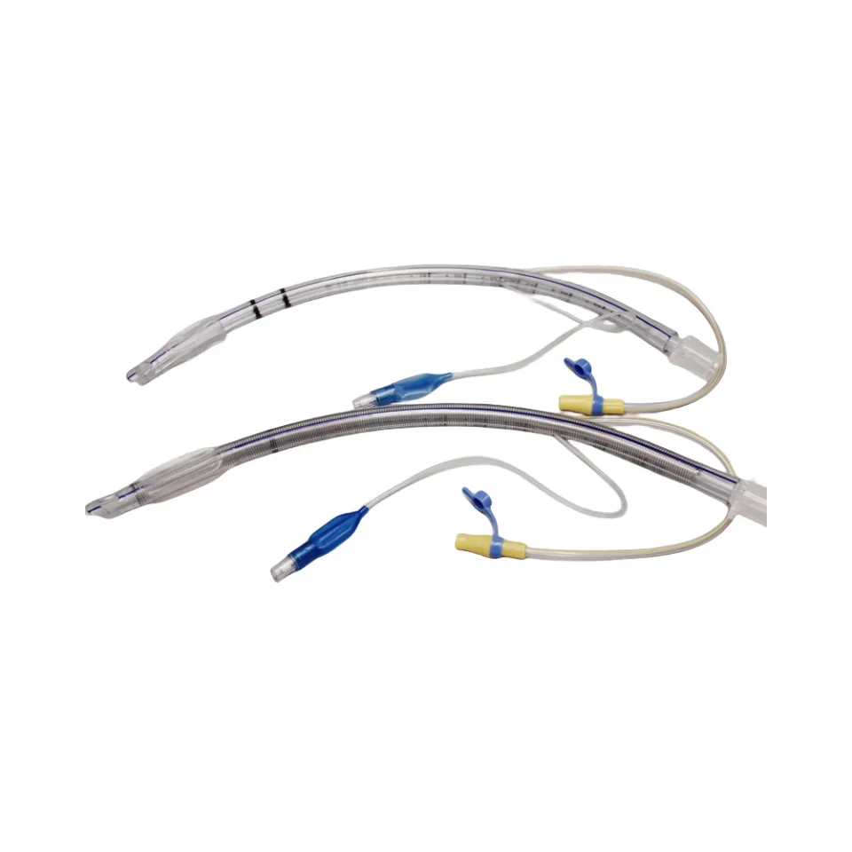 PVC endotracheal reinforced cuffed tube with suction catheter 5.0-9.0mm